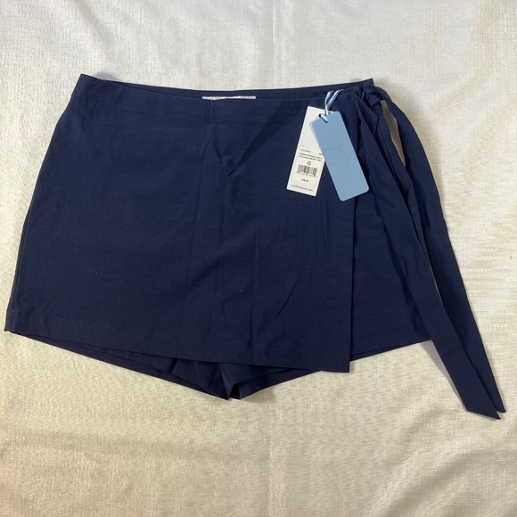 NWT Southern Tide Jourdan Solid Performance Skort, Navy, Size 6 - Picture 3 of 12